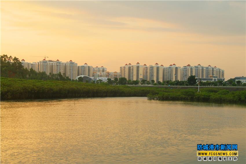 防城港西湾绿道沿途风景如画