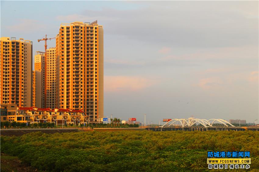 防城港西湾绿道沿途风景如画